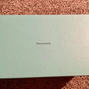 Set of 2 Authentic Tiffany & Co. wine glass boxes